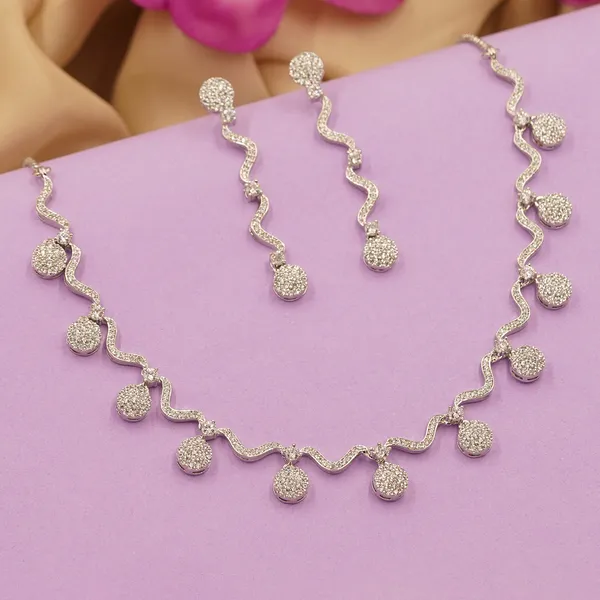 White_Brass_Premium_And_Elegant_Necklace__For_Women