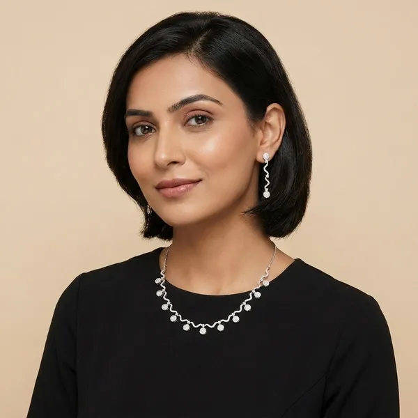 White_Brass_Premium_And_Elegant_Necklace__For_Women