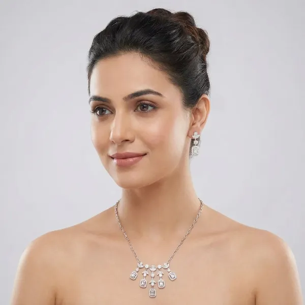 White_Brass_Premium_And_Elegant_Necklace__For_Women