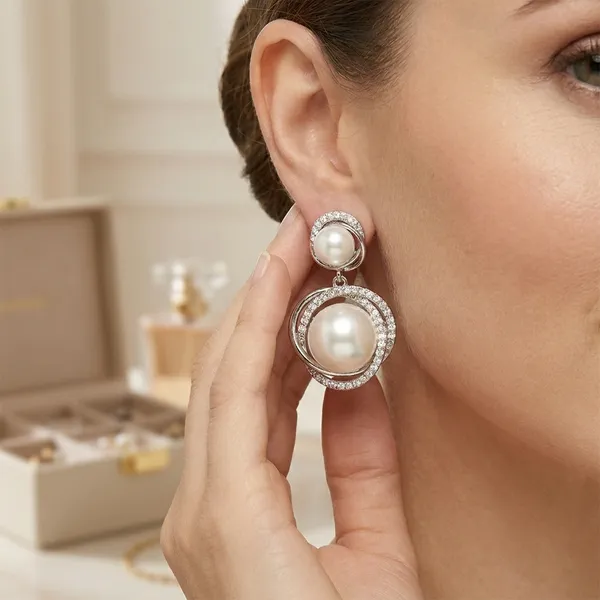 White_Brass_Premium_And_Elegant_Earrings_For_Women