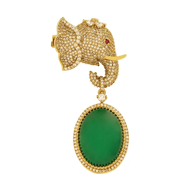Yellow_Brass_Premium_And_Elegant_Brooch_For_Women