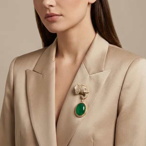 Yellow_Brass_Premium_And_Elegant_Brooch_For_Women