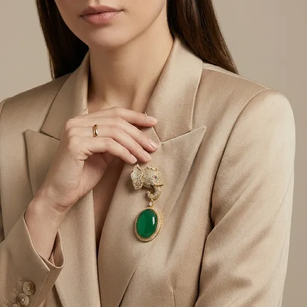 Yellow_Brass_Premium_And_Elegant_Brooch_For_Women