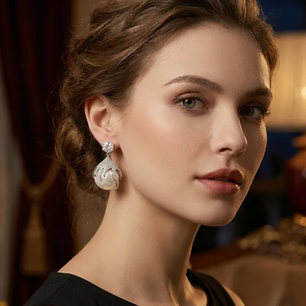 White_Brass_Premium_And_Elegant_Earrings_For_Women