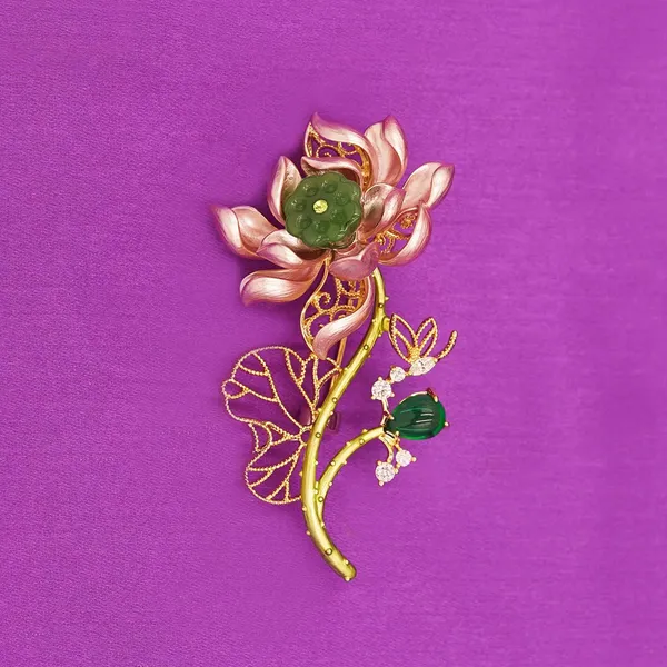 Yellow_Brass_Premium_And_Elegant_Brooch_For_Women