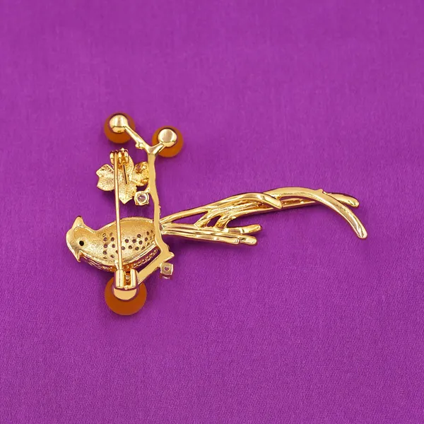 Yellow_Brass_Premium_And_Elegant_Brooch_For_Women