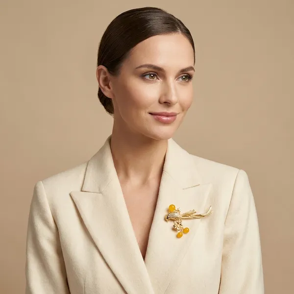Yellow_Brass_Premium_And_Elegant_Brooch_For_Women