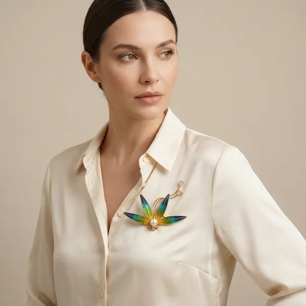 Yellow_Brass_Premium_And_Elegant_Brooch_For_Women