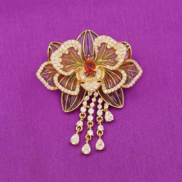 Yellow_Brass_Premium_And_Elegant_Brooch_For_Women