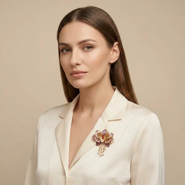 Yellow_Brass_Premium_And_Elegant_Brooch_For_Women