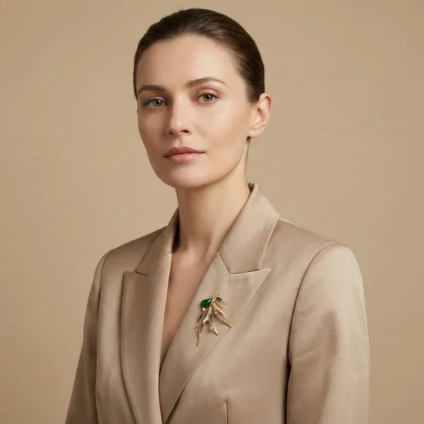 Yellow_Brass_Premium_And_Elegant_Brooch_For_Women