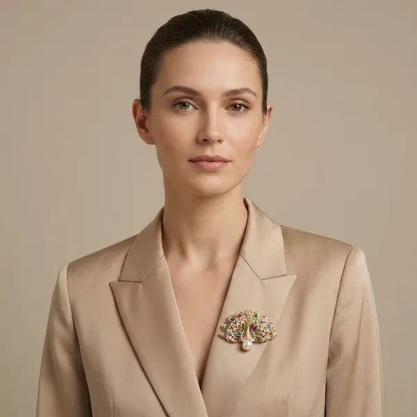 Yellow_Brass_Premium_And_Elegant_Brooch_For_Women