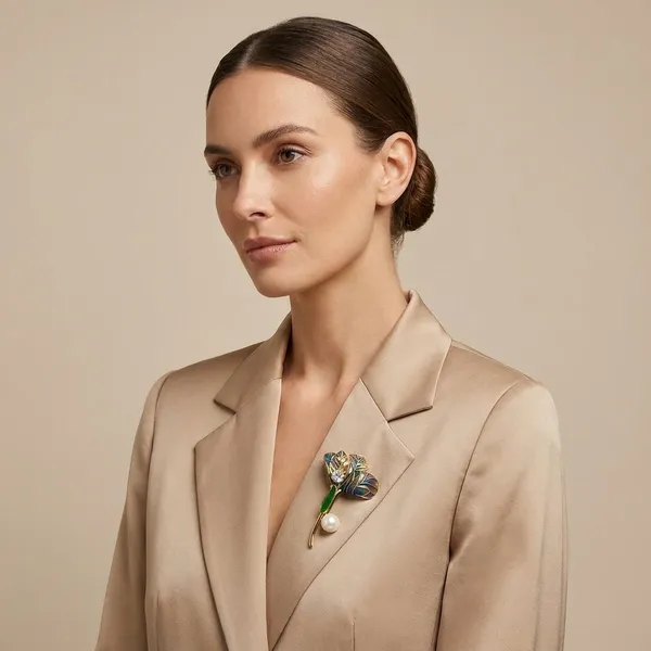 Yellow_Brass_Premium_And_Elegant_Brooch_For_Women