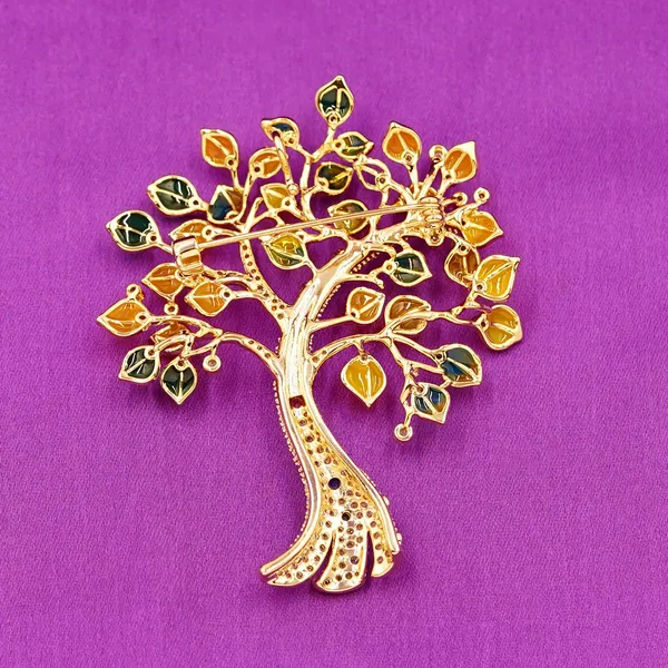 Yellow_Brass_Premium_And_Elegant_Brooch_For_Women