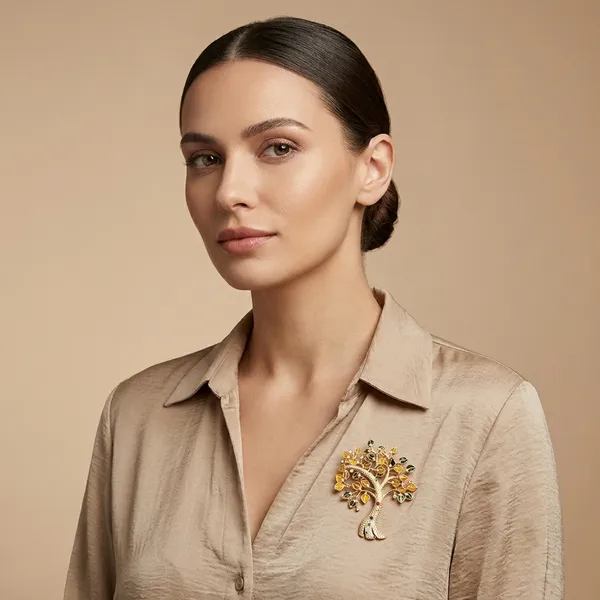 Yellow_Brass_Premium_And_Elegant_Brooch_For_Women