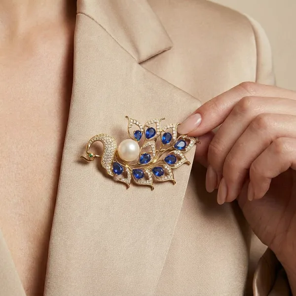 Yellow_Brass_Premium_And_Elegant_Brooch_For_Women