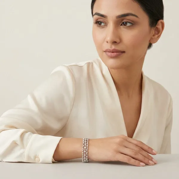White_Brass_Premium_And_Elegant_Bangle_For_Women