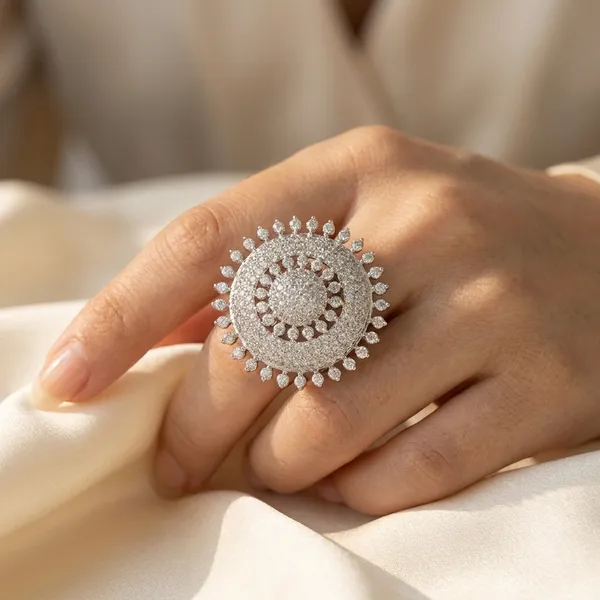 White_Brass_Premium_And_Elegant_Rings_For_Women
