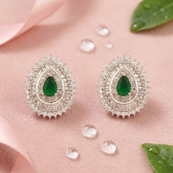 White_Brass_Premium_And_Elegant_Earrings_For_Women