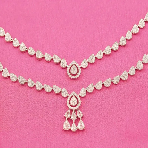 White_Brass_Premium_And_Elegant_Necklace__For_Women