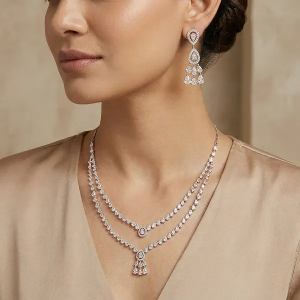 White_Brass_Premium_And_Elegant_Necklace__For_Women
