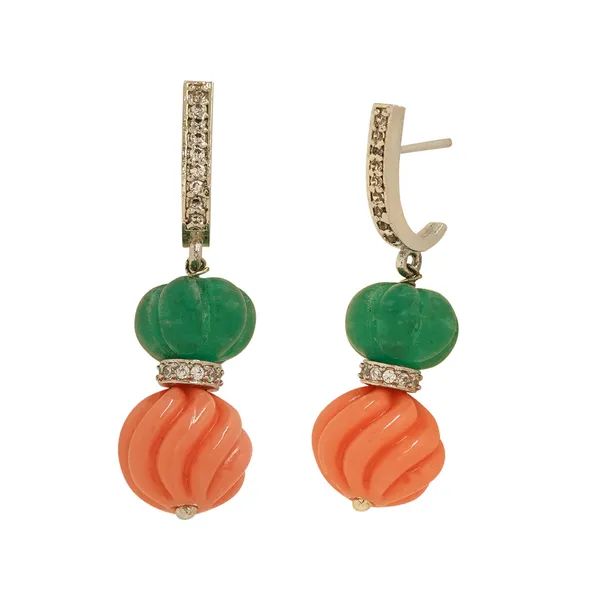 Green_And_Orange_Brass_Premium_And_Elegant_Earrings_For_Women