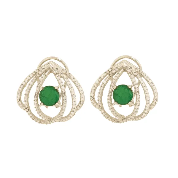 White_Brass_Premium_And_Elegant_Earrings_For_Women