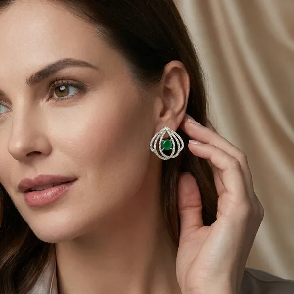 White_Brass_Premium_And_Elegant_Earrings_For_Women