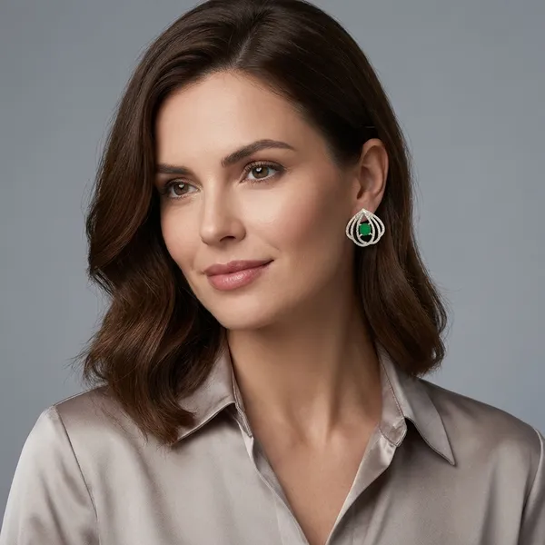 White_Brass_Premium_And_Elegant_Earrings_For_Women