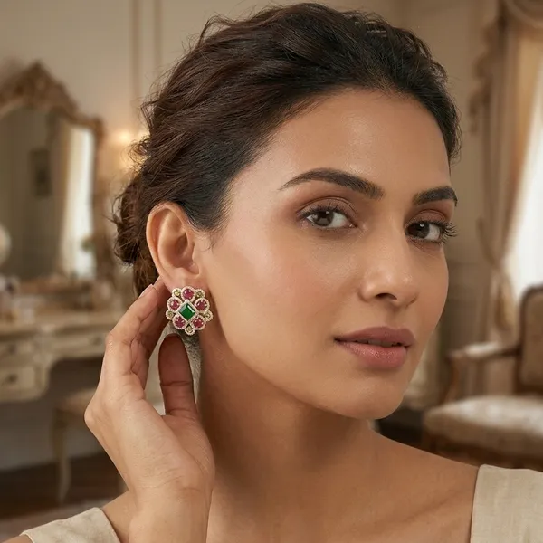 White_Brass_Premium_And_Elegant_Earrings_For_Women