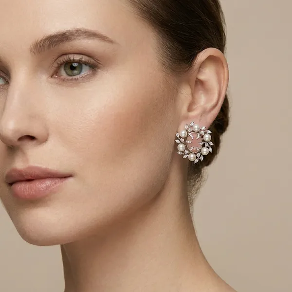 White_Brass_Premium_And_Elegant_Earrings_For_Women
