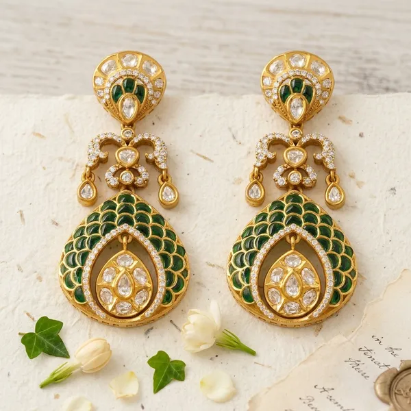 Yellow_Brass_Premium_And_Elegant_Earrings_For_Women
