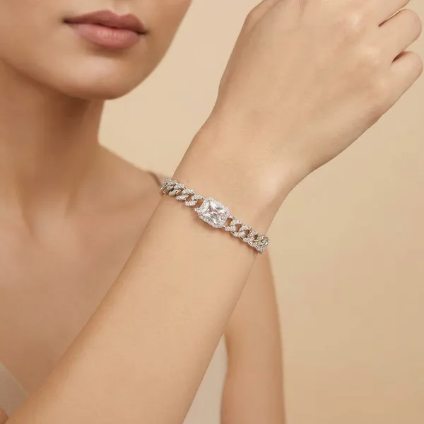 White_Brass_Premium_And_Elegant_Bracelet_For_Women