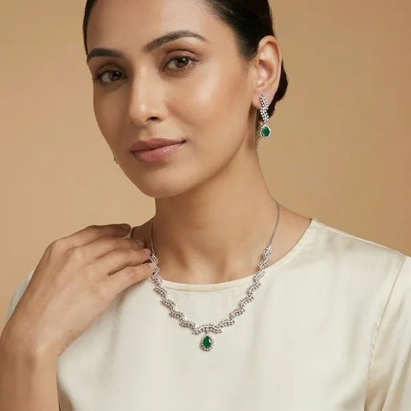 White_Brass_Premium_And_Elegant_Necklace__For_Women