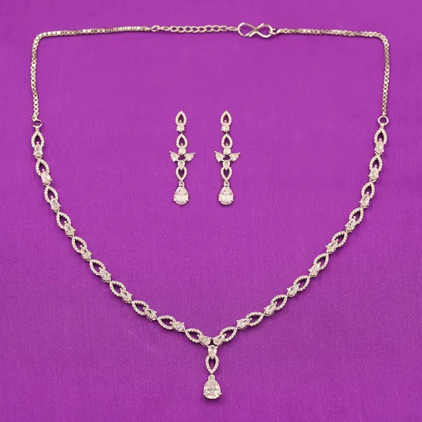 White_Brass_Premium_And_Elegant_Necklace__For_Women