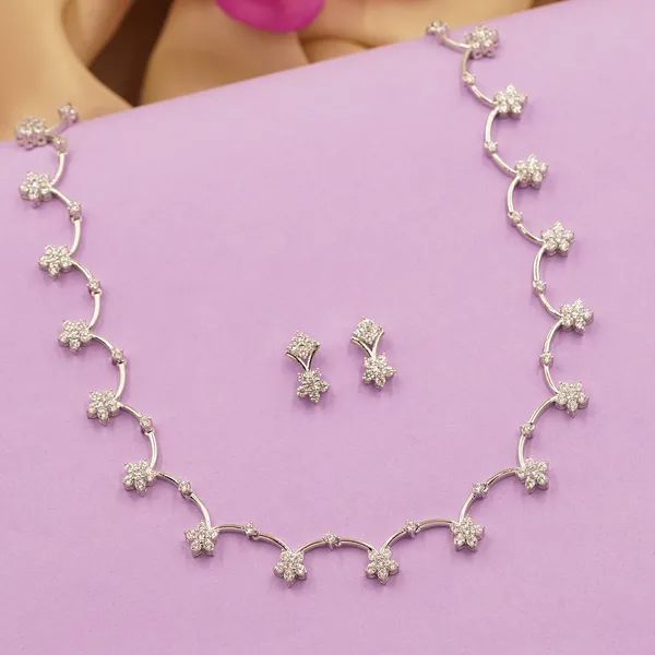 Silver_Brass_Premium_And_Elegant_Necklace__For_Women