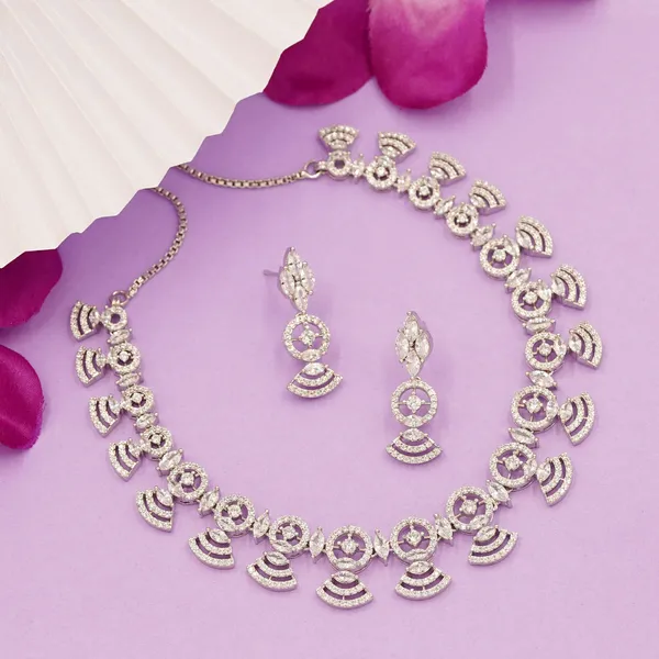 White_Brass_Premium_And_Elegant_Necklace__For_Women