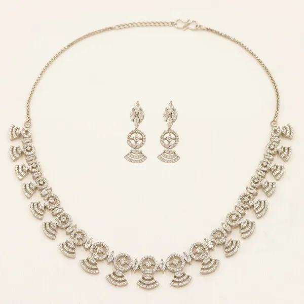 White_Brass_Premium_And_Elegant_Necklace__For_Women