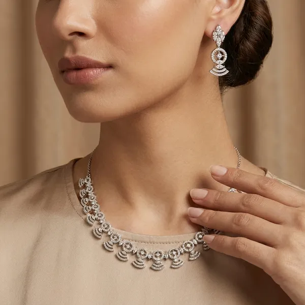 White_Brass_Premium_And_Elegant_Necklace__For_Women