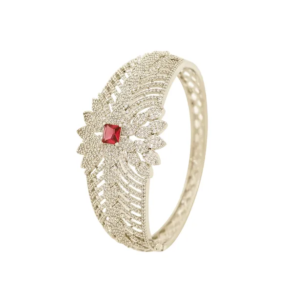 White_Brass_Premium_And_Elegant_Bangle_For_Women