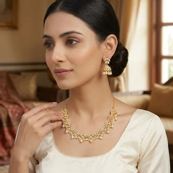 Yellow_Brass_Premium_And_Elegant_Necklace__For_Women