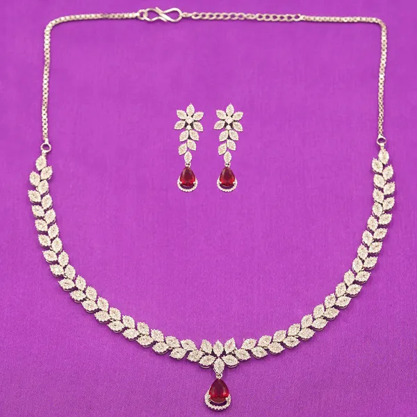 White_Brass_Premium_And_Elegant_Necklace__For_Women