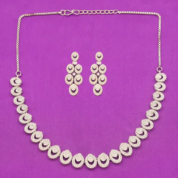White_Brass_Premium_And_Elegant_Necklace__For_Women