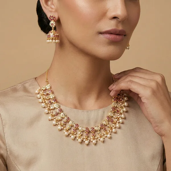 Yellow_Brass_Premium_And_Elegant_Necklace__For_Women
