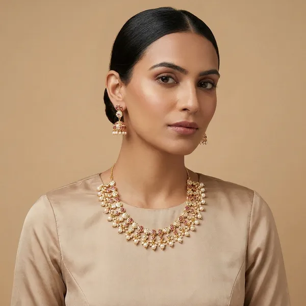 Yellow_Brass_Premium_And_Elegant_Necklace__For_Women