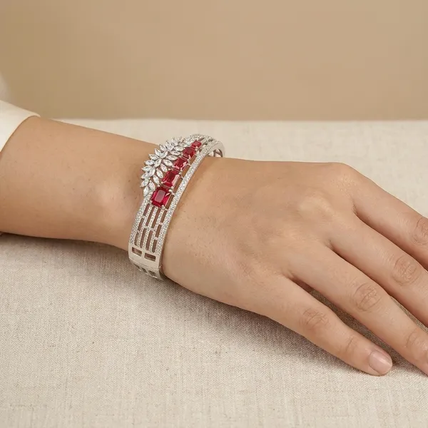 White_Brass_Premium_And_Elegant_Bangle_For_Women