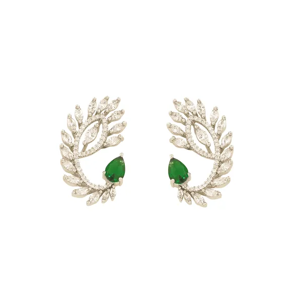 White_Brass_Premium_And_Elegant_Earrings_For_Women