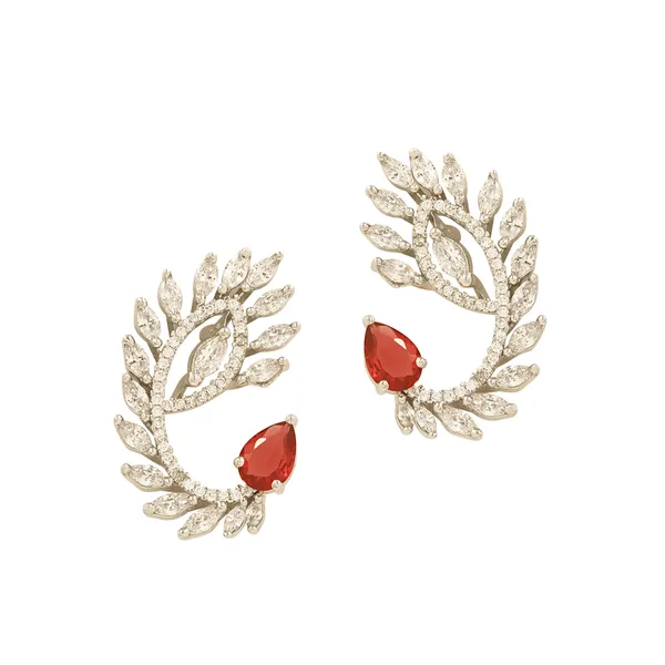 White_Brass_Premium_And_Elegant_Earrings_For_Women