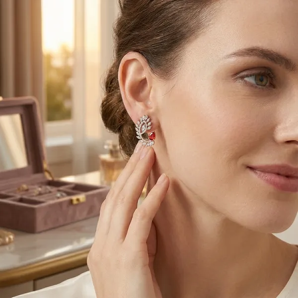 White_Brass_Premium_And_Elegant_Earrings_For_Women