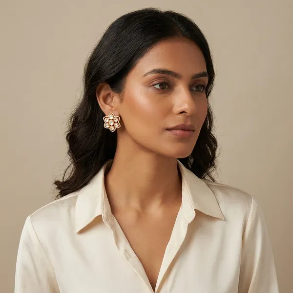 White_Brass_Premium_And_Elegant_Earrings_For_Women
